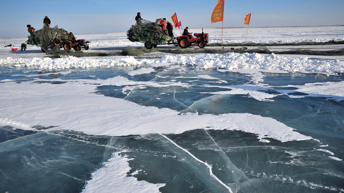 北方的氣溫寒冷 北方的氣溫寒冷